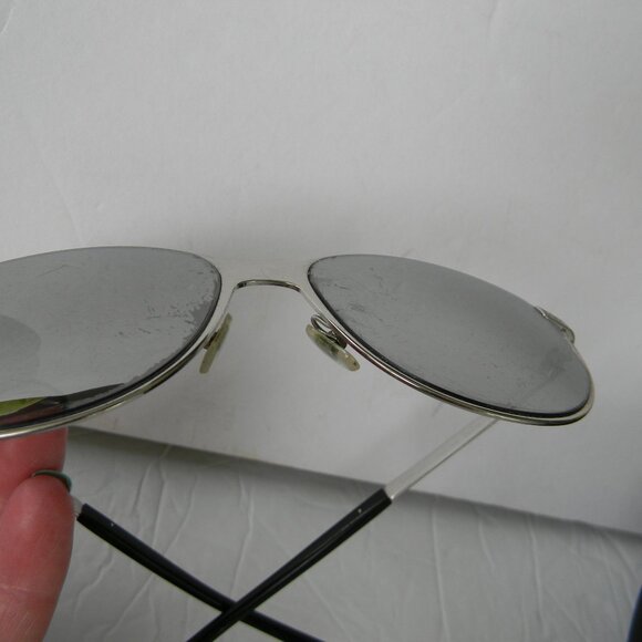 VERSACE WM\'S SILVER SUNGLASSES W/CASE AND BOX main image 15